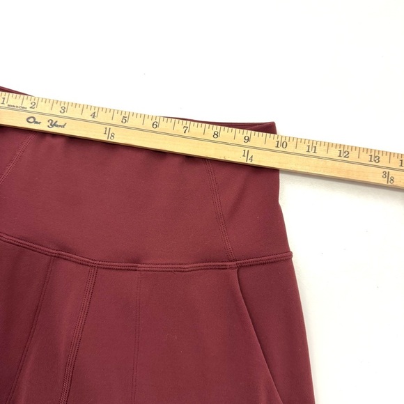 Lululemon Align Super High Rise Wide Leg Crop 23" Yoga Pants Mulled Wine Sz 2 - Picture 9 of 16